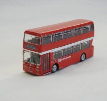 NO.60 Red 1:64 Scale London Double Decker Bus Toy