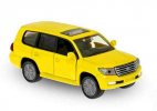 Mini Scale Yellow SIKU 1440 Diecast Toyota Land Cruiser Toy