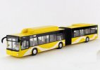 1:43 Scale Kids Yellow / Blue / Red Articulated City Bus Toy