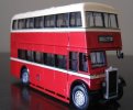 1:50 Scale Red CORGI Brand Daimler A Double-decker Bus Model