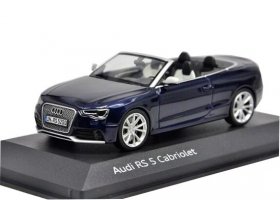 Blue 1:43 Scale Minichamps Diecast Audi RS5 Cabriolet Model