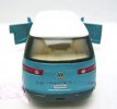 1:38 Scale Kids White / Orange / Green / Blue VW Bus Toy