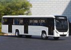 1:42 Scale White Diecast Marcopolo Torino City Bus Model