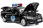 Black / White 1:32 Scale Police Kids Diecast VW Passat Toy