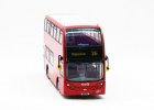 1:76 Scale Red CMNL Enviro400H First London Double Decker Bus