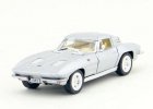 Kids 1:36 Scale Diecast 1963 Chevrolet Corvette Toy