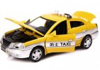 Kids 1:32 Scale Blue / Red / Yellow Diecast Beijing Taxi Toy