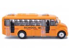 Yellow Kids Pull-Back Function School Bus Toy