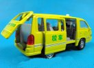Pull-Back Function Available Kids Yellow School Bus Toy