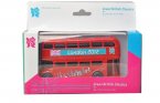 1:64 Scale CORGI Brand Red London Double Decker Bus Toy