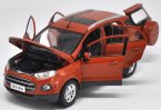 Orange 1:18 Scale Diecast Ford EcoSport Model