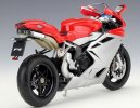 Welly MV AGUSTA F4 Motorcycle 1:10 Scale Red / Black