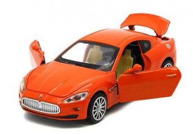 Kids 1:32 Red /Yellow /Orange /White Diecast Maserati Ghibli Toy
