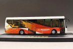 White-Orange 1:64 Scale Die-Cast 2008 BeiJing Olympic Bus Model
