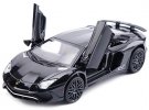 Black 1:32 Scale Diecast Lamborghini Aventador LP750-4 SV Toy