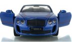 Blue / White / Black /Gray 1:32 Diecast Bentley Continental ISR