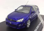 Blue 1:43 Scale Diecast 2002/2003 Ford Focus RS Model