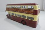 Wine Red 1:76 Scale Die-Cast London Double Decker Bus Model