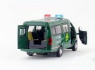 Pull-Back Function Green Kids China Post Die-cast Van Bus Toy
