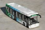 White-Green 1:64 Scale Die-Cast 2008 BeiJing Olympic City Bus