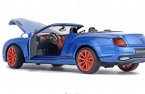 Black / White / Blue 1:24 Scale Bentley Continental ISR Model