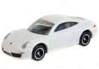 White 1:64 Scale NO.117 Kids Diecast Porshe 911 Carrera Toy
