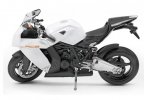 White / Black 1:10 Welly Diecast KTM RC8R 1190 Motorcycle Model