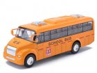 Yellow Kids Pull-Back Function School Bus Toy