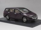 White / Purple / Gray / Silver 1:43 Diecast Honda Odyssey Model