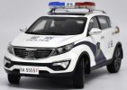 1:18 Scale White Police Diecast Kia Sportage R Model