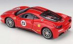 1:24 Scale Red Bburago Diecast Ferrari 458 Challenge Model