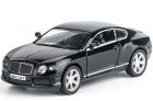 Black / White / Red Kids Pull-Back Function Diecast Bentley Toy