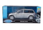 Silver 1:24 Scale Welly Diecast VW Touareg Model