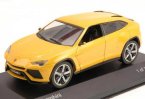 1:43 Yellow WhiteBox Diecast 2012 Lamborghini Urus Car Model