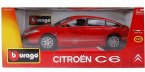 Red / Black 1:20 Scale Bburago Diecast Citroen C6 Model