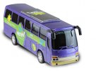 Kids White / Blue Large Scale Plastics Tour Bus Toy