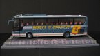 1:76 Scale White-Blue CORGI Van Hool T9 Bibby's of lngleton Bus