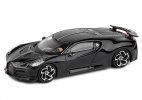 1:64 Scale Kids Black Diecast Bugatti La Voiture Noire Toy
