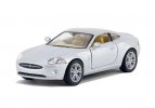 Silver / Gray / Red / Blue 1:38 Diecast Jaguar XK Coupe Toy