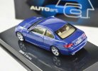 Blue 1:43 Scale Autoart Diecast BMW 3 Series Coupe Model