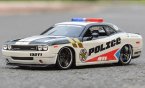 White 1:24 Scale MaiSto Police Diecast Dodge Challenger SRT