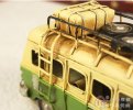 Red / Green Tinplate Vintage Style Small Scale Bus Model