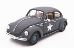 Gray Welly 1:24 Scale Diecast Volkswagen Beetle Model