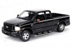 1:18 Black / Red MaiSto Die-Cast 2004 Ford F350 Pickup Truck