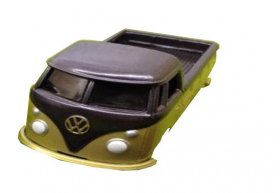 1:50 Scale Diecast Yellow 67 Bus Pick Up VW Toy