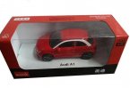 1:43 Scale Red Rastar Diecast Audi A1 Car Model