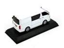 1:43 Scale Black / White TINY Diecast Toyota HIACE Model