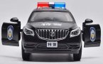 1:32 Scale Kids Black Police Diecast Buick Enclave Toy