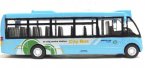 Kids White / Blue / Green Pull-Back Function City Bus Toy