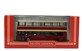 1/76 Scale CMNL Brownish Red DEVON GENERAL Bus Model